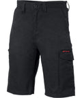 DNC Workwear Work Wear Black / 102R DNC WORKWEAR Digga Cool-Breeze Cotton Cargo Shorts 3351