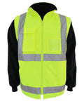 DNC Workwear Work Wear Yellow / S DNC WORKWEAR Hi-Vis “H” pattern D/N R/Vest 3965