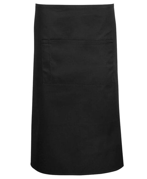 Jb's Wear Hospitality & Chefwear Black 86 x 70cm / 86 x 50cm JB'S Chef/Hospitality Apron with Pocket 5A