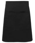 Jb's Wear Hospitality & Chefwear Black 86x50 cm / 86 x 50cm JB'S Chef/Hospitality Apron with Pocket 5A
