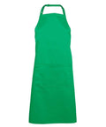 Jb's Wear Hospitality & Chefwear Pea Green BIB 86x93cm / 86 x 50cm JB'S Chef/Hospitality Apron with Pocket 5A