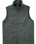 Winning Spirit Casual Wear Charcoal / S WINNING SPIRIT Softshell Vest Men's JK25