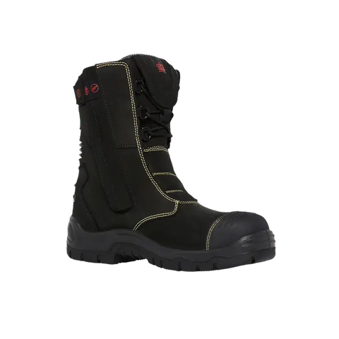 King Gee Bennu Rigger 9" Side Zip Work Boots Wheat K27173 