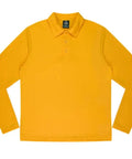 Aussie Pacific Botany Kids Long Sleeve Polo Shirt 3316 Casual Wear Aussie Pacific Gold 4 