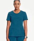 Cherokee Infinity Women's Round Neck Scrub Top 2624A - Allsorts Workwear