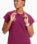Cherokee Infinity GNR8 Henley Women's Scrub Top IN622A - Allsorts Workwear