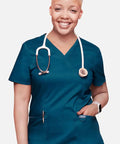 Cherokee Revolution Women's Mock Wrap Scrub Top WW610  Simply Scrubs Australia