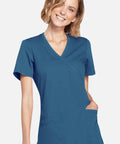 Cherokee Original Women's Mock Wrap Scrub Top WW650  Simply Scrubs Australia