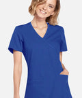 Cherokee Original Women's Mock Wrap Scrub Top WW650  Simply Scrubs Australia