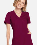 Cherokee Original Women's Mock Wrap Scrub Top WW650  Simply Scrubs Australia