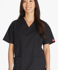 Dickies EDS Signature Women's V-Neck Scrub Top 86706  Simply Scrubs Australia