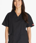 Dickies EDS Signature Women's V-Neck Scrub Top 86706 - Allsorts Workwear