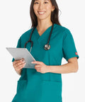 Dickies EDS Signature Women's V-Neck Scrub Top 86706  Simply Scrubs Australia