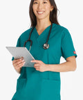 Dickies EDS Signature Women's V-Neck Scrub Top 86706 - Allsorts Workwear