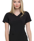 Dickies EDS Essentials Women's Mock Wrap Scrub Top DK625 - Allsorts Workwear