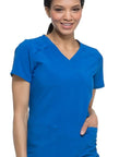 Dickies EDS Essentials Women's Mock Wrap Scrub Top DK625 - Allsorts Workwear