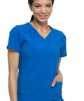 Dickies EDS Essentials Women's Mock Wrap Scrub Top DK625  Simply Scrubs Australia