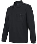 Jb's Long Sleeve Epaulette Polo Shirt 210EL - Allsorts Workwear