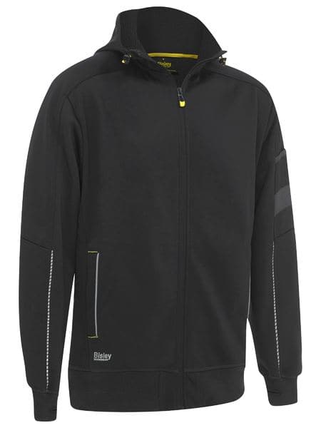 Bisley Work Fleece Zip-front Hoodie With Sherpa Lining BK6925