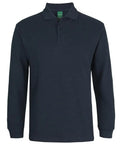 Jb's Popcorn Cotton Long sleeve Polo Shirt 2PCL Jb's Wear
