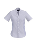 Biz Corporates Bordeaux Womens Short Sleeve Shirt 40112 - Allsorts Workwear