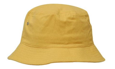 Headwear Bucket Hat With Sandwich Trim Brushed Heavy Sports Twill  *no Sandwich* X12