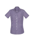 Biz Corporates Springfield Womens Short Sleeve Shirt 43412 - Flash Uniforms 