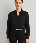 Biz Corporates Juliette Womens Plain Blouse 44210 Biz Corporates
