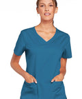 Cherokee Workwear Core Stretch Women's Scrub Top 4727  Simply Scrubs Australia