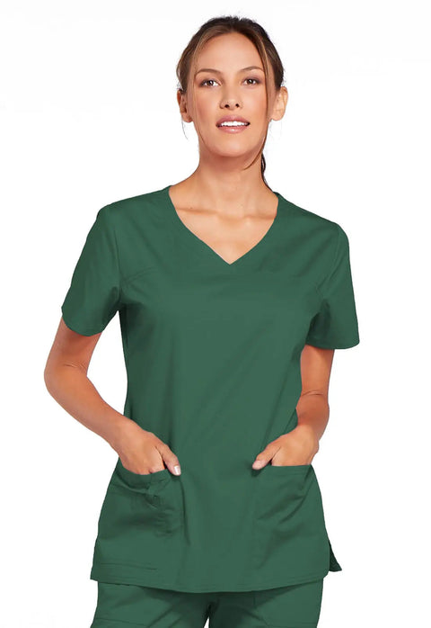 Cherokee Workwear Core Stretch Women's Scrub Top 4727  Simply Scrubs Australia