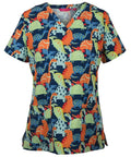 Jb's Wear Women's Printed Scrub Top 4STP1 - Allsorts Workwear