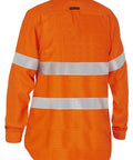 Bisley Apex 185 Women's Taped Hi Vis FR Vented Shirt BL8439T - Flash Uniforms 