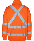 Jb's NSW QLD Rail X Back Half Zip Fleece 6DAQF Jb's Wear