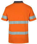 Hi Vis (D+n) S/s Cotton Polo 6DCPS Jb's Wear
