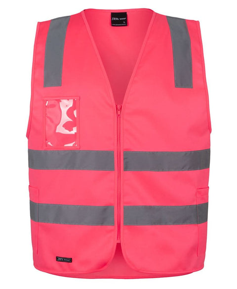 JB'S Hi-Vis Zip Safety Vest 6DNSZ