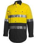 JB'S Hi-Vis Long Sleeve Work Shirt 6DNWL Jb's Wear