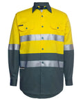 JB'S Hi-Vis Long Sleeve Work Shirt 6DNWL Jb's Wear