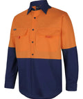 Hi Vis Ripstop L/s Fishing Shirt 6HNRL - Allsorts Workwear