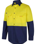 Hi Vis Ripstop L/s Fishing Shirt 6HNRL - Allsorts Workwear