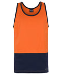JB'S Hi-Vis Traditional Cotton Singlet 6HTCS - Allsorts Workwear
