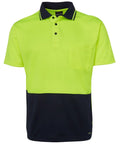 JBS Wear Adults Hi-Vis Polo Shirt 6HVNC - Allsorts Workwear