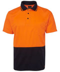 JBS Wear Adults Hi-Vis Polo Shirt 6HVNC - Allsorts Workwear