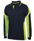 JB's Hi-Vis Long Sleeve Street Panel Polo 6SPPL - Allsorts Workwear