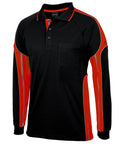 JB's Hi-Vis Long Sleeve Street Panel Polo 6SPPL - Allsorts Workwear