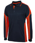 JB's Hi-Vis Long Sleeve Street Panel Polo 6SPPL - Allsorts Workwear