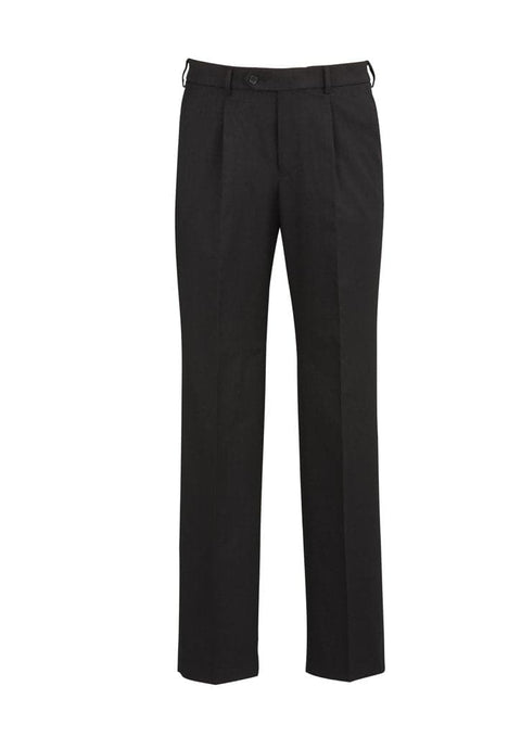 Biz Corporates Mens One Pleat Pant 70111R - Flash Uniforms 