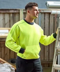 Bisley Workwear Work Fleece Crew Neck Jumper BK6722 Bisley Workwear