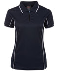 JB'S Wear Women’s Piping Work Polo 7LPI  Metro Workwear