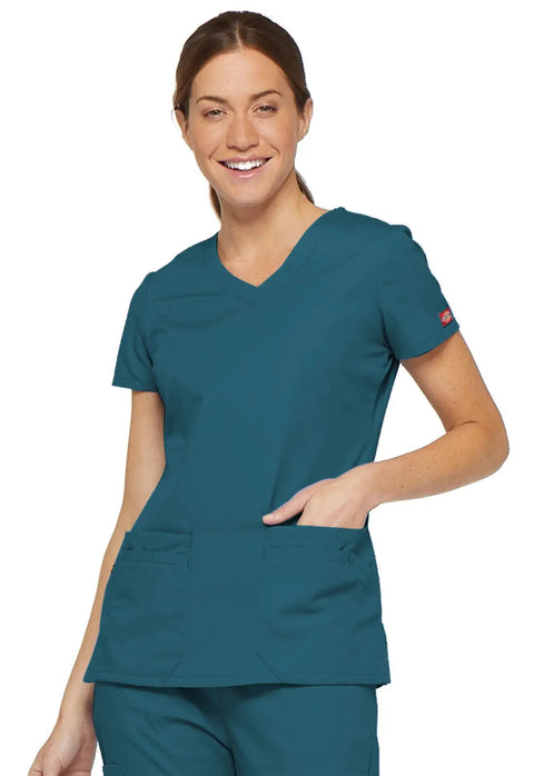 Dickies EDS Signature Women's V-Neck Scrub Top 85906  Simply Scrubs Australia
