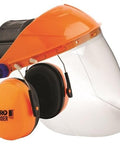 Pro Choice Assembled Browguard + Clear Economy Visor + Adder Earmuff - BGVCEADD PPE Pro Choice   